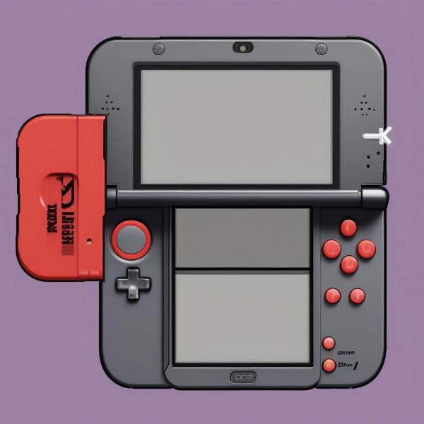 3ds xl showing both game slots