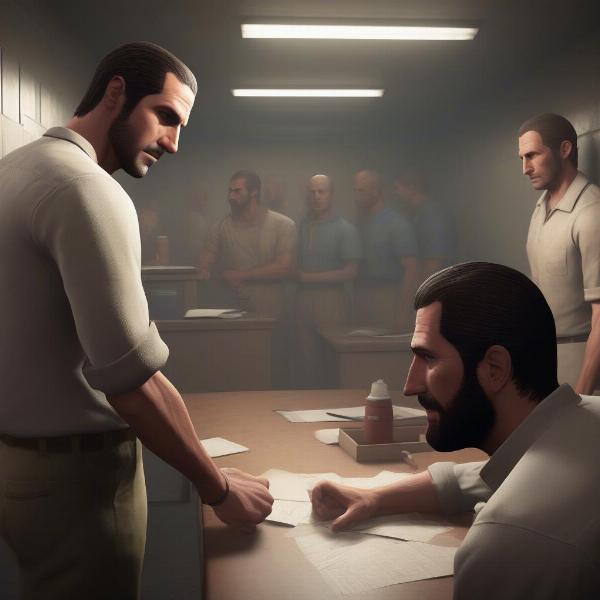 A Way Out co-op prison break, two players coordinating their escape, strategy and teamwork