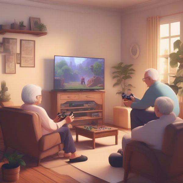 seniors-playing-console