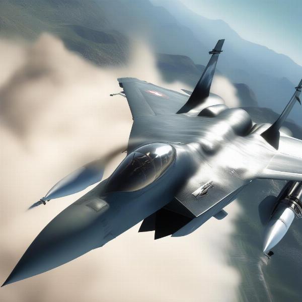 Ace Combat Fighter Jet in Action