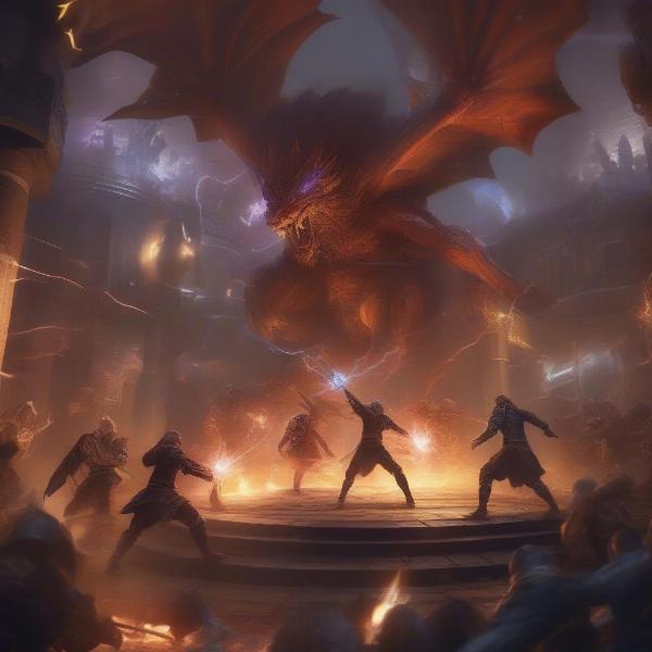Engaging Combat Scene