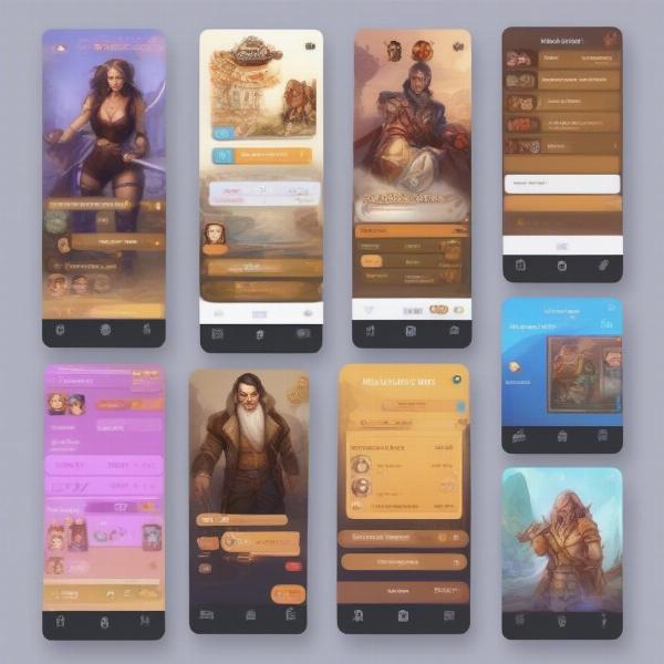 App Interface of Adult Game