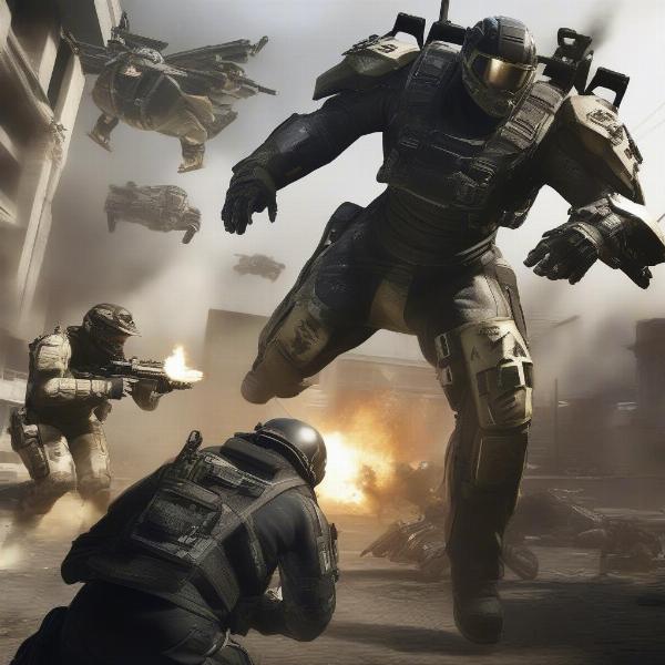 Advanced Warfare Xbox 360 Multiplayer Gameplay