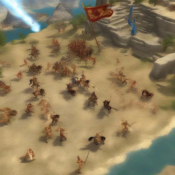 Age of Mythology Greek god battle