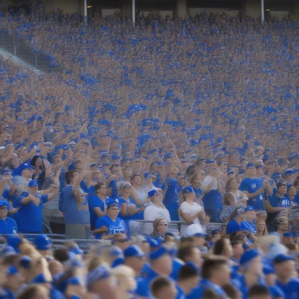 Air Force Army football game showing cadets pride and spirit in stands