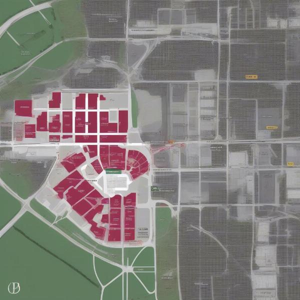 map-showing-university-parking-lots