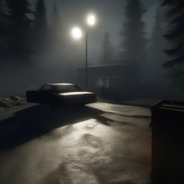 path tracing atmospheric horror alan wake 2