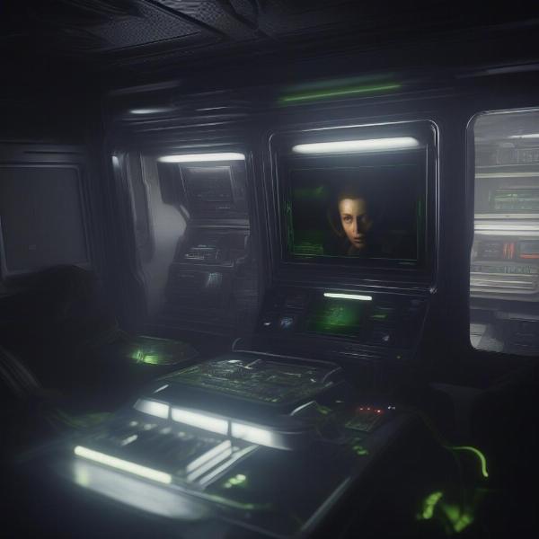A terrifying encounter with the Xenomorph in Alien Isolation on Steam Deck