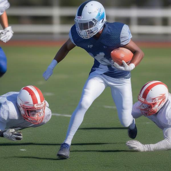 key players show their exceptional skills during the game