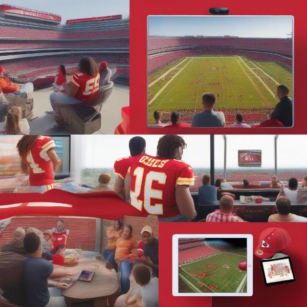 Various viewing options for Chiefs fans