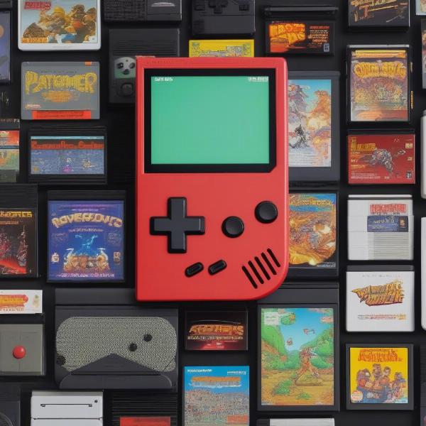 Analogue Pocket Showing Retro Games