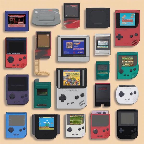 Analogue Pocket Showing Different Console Games