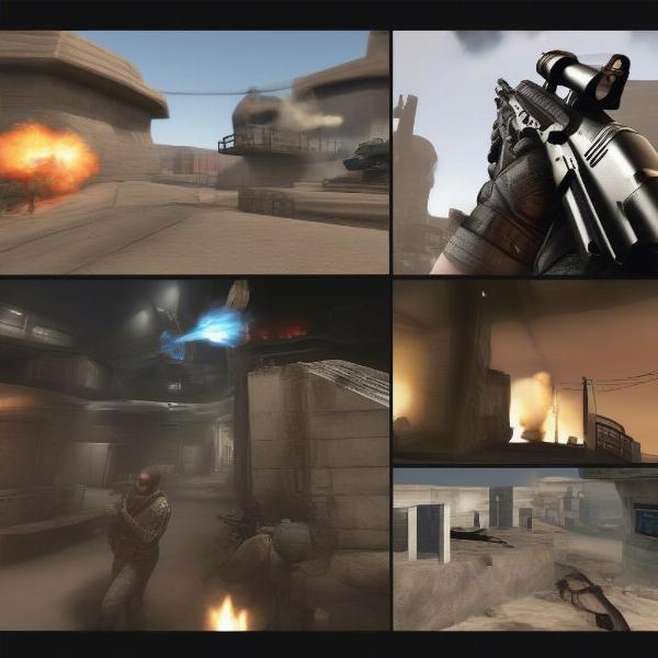 Various-android-shooting-game-genres-screenshots