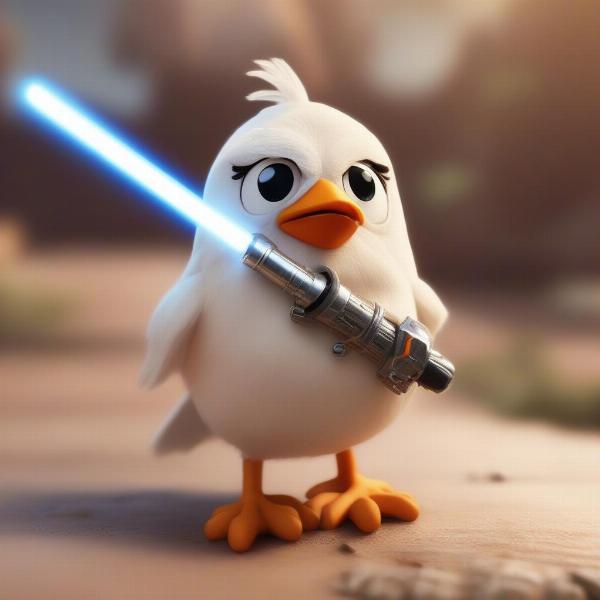 luke skywalker bird in angry birds star wars