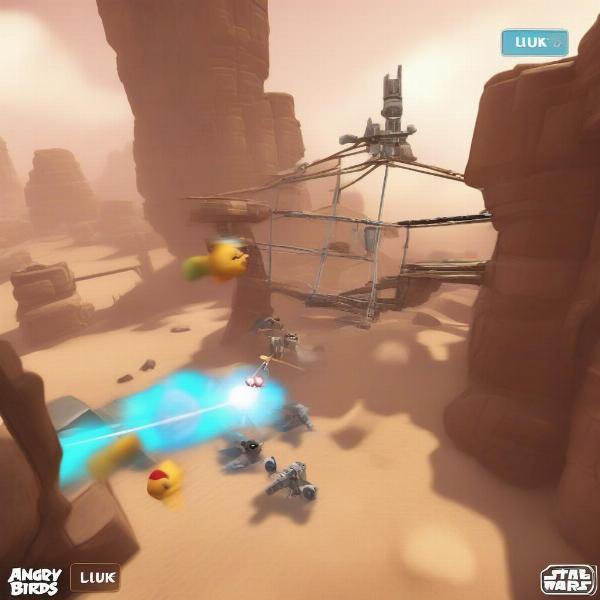 angry birds star wars gameplay on pc