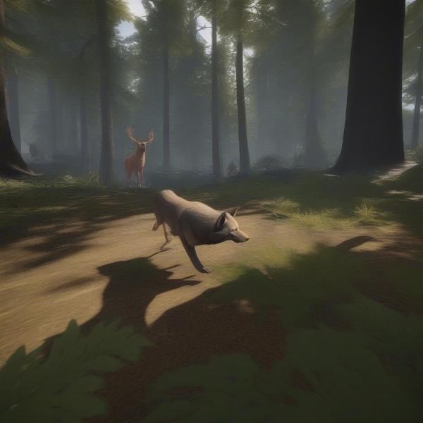 Predator vs prey in Animal Company VR