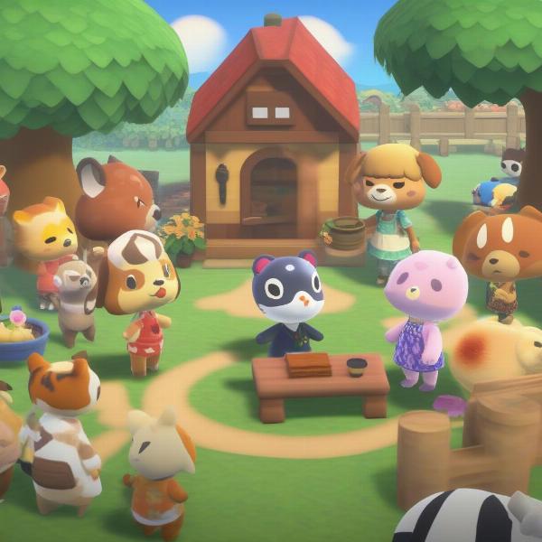 Animal Crossing Villager Interactions