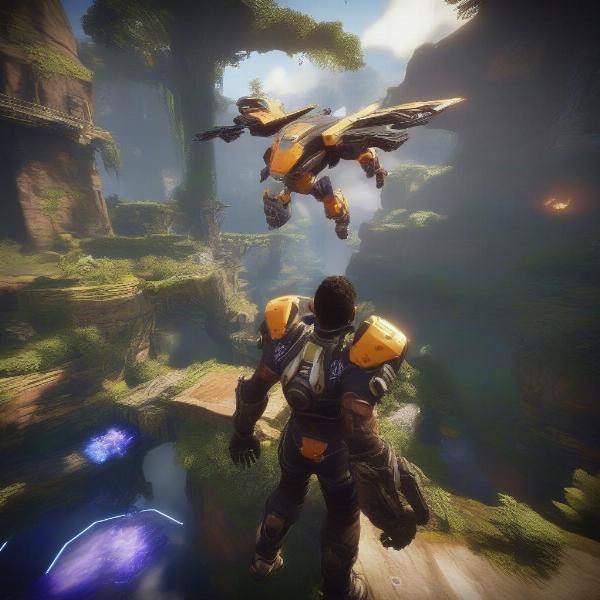 Flying Through Bastion Xbox One Anthem