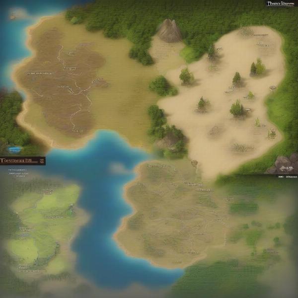 age of empires different map types comparison