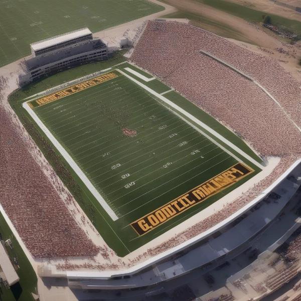 apple valley football stadium crowd