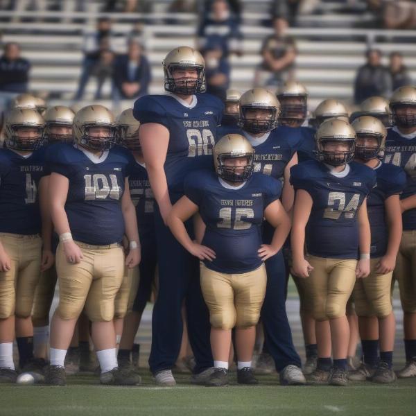 appleton north football team players