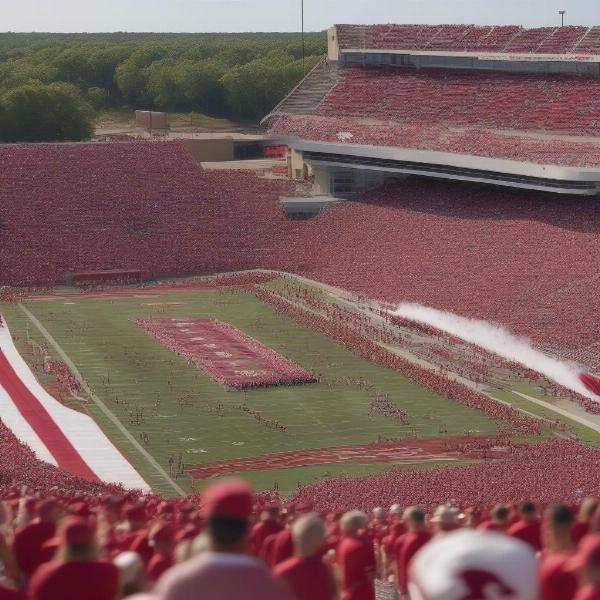 arkansas state football game day experience