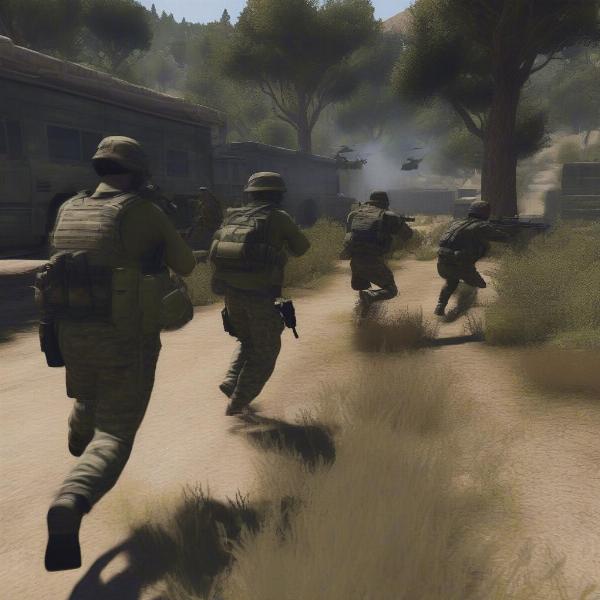 arma 3 military shooter