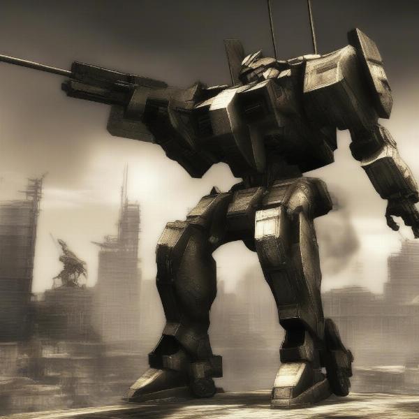 armored core 4 xbox 360 mech combat