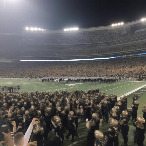 Army Navy 2016 Game Victory Celebration