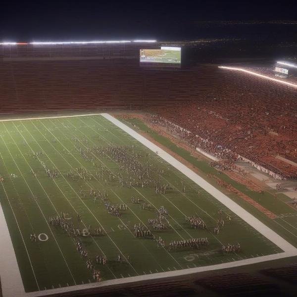 artesia football game stadium lights