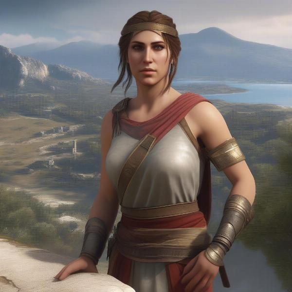 Kassandra explores ancient Greece