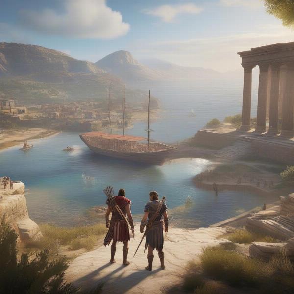 assassins creed odyssey open world elements