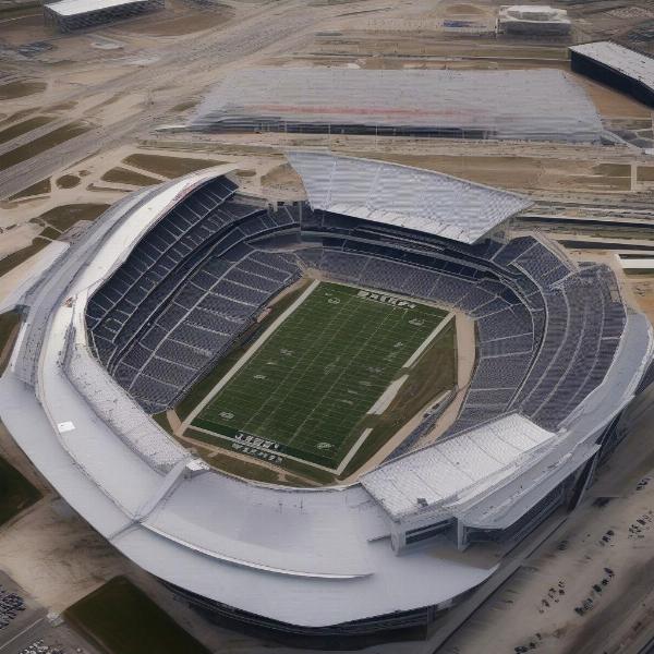 at-t-stadium-parking-lots-aerial-view