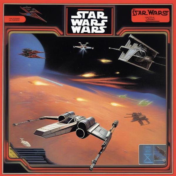 atari 2600 star wars game box art