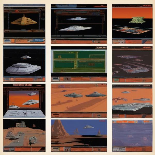 atari 2600 star wars gameplay screenshots