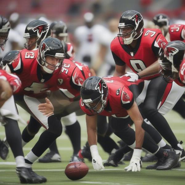 atlanta falcons offensive play
