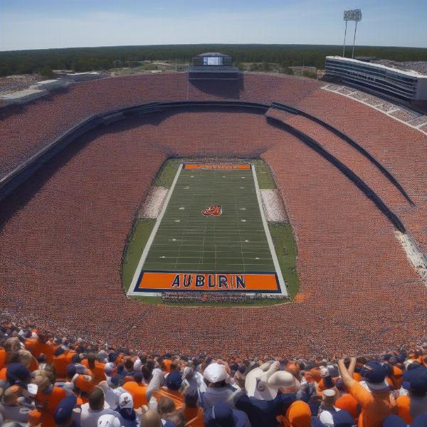Auburn football tickets stadium packed with cheering fans