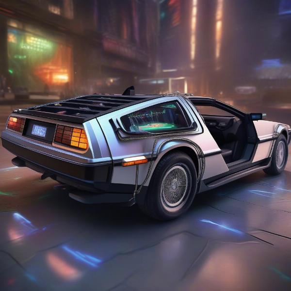 back to the future delorean time machine xbox game concept