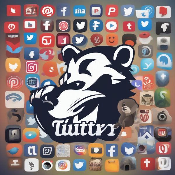 badger social media accounts