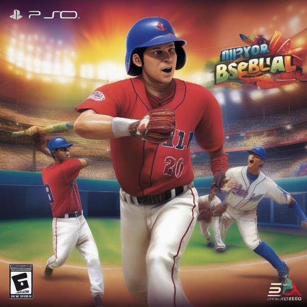 Xbox 360 baseball game cover art