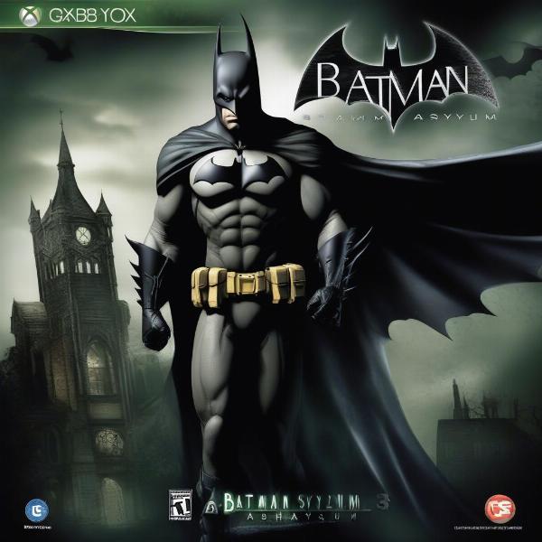 Batman Arkham Asylum Cover Art