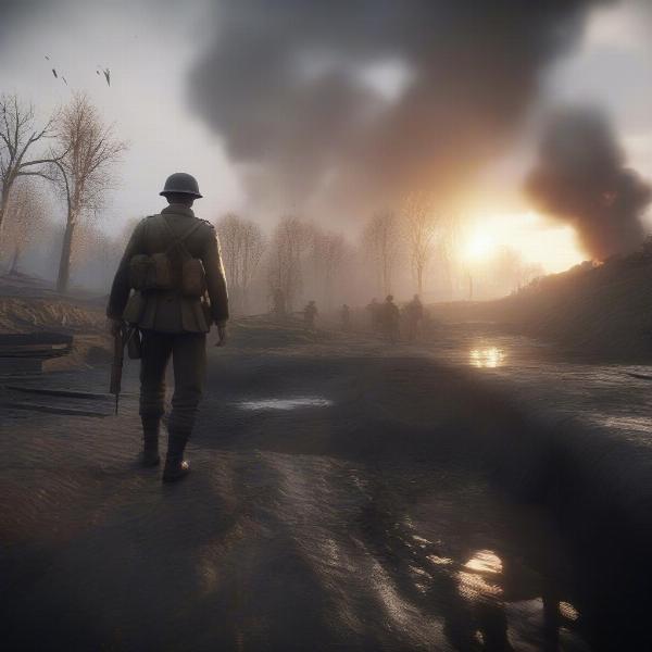 battlefield 1 xbox game trench warfare immersion