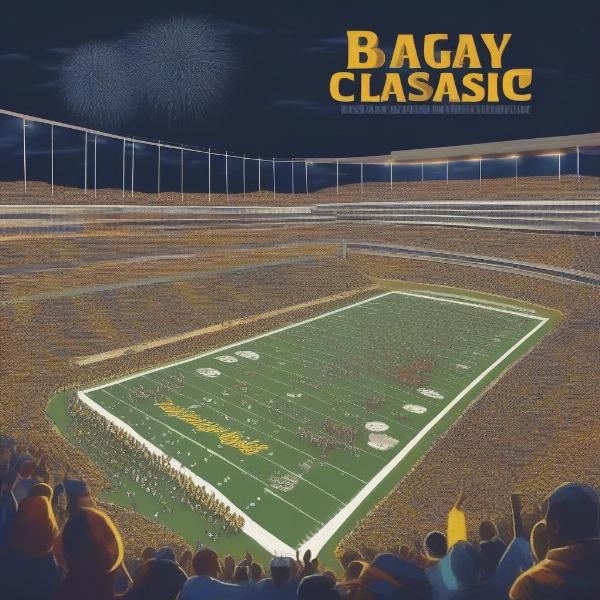 bayou classic football game time illustration