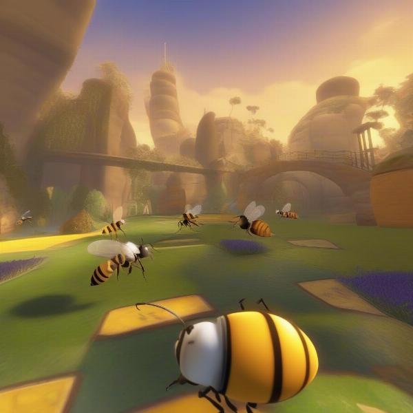 bee movie xbox 360 world design