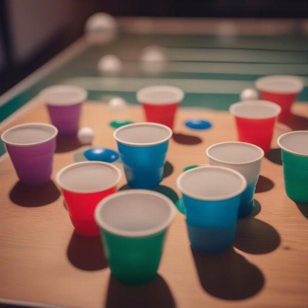 Beer Pong Setup and Rules