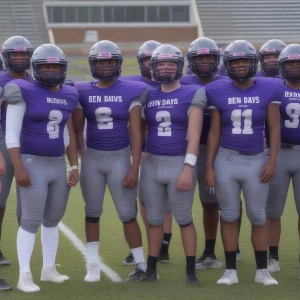 ben davis football team players