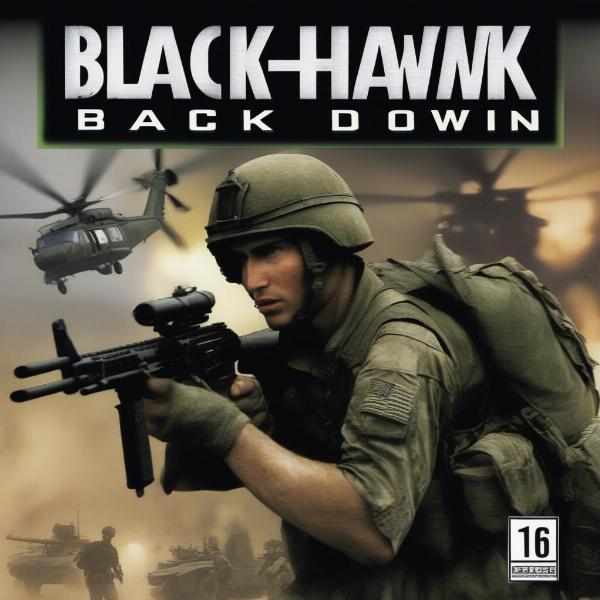 Black Hawk Down Xbox game cover