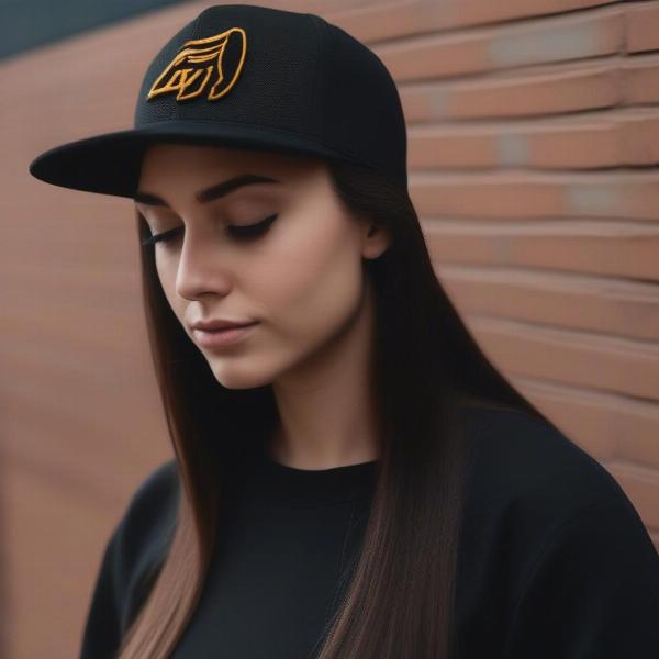 blackout game outfit with team accent color