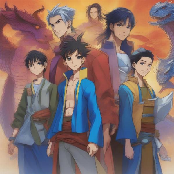 blue dragon shu jiro kluke