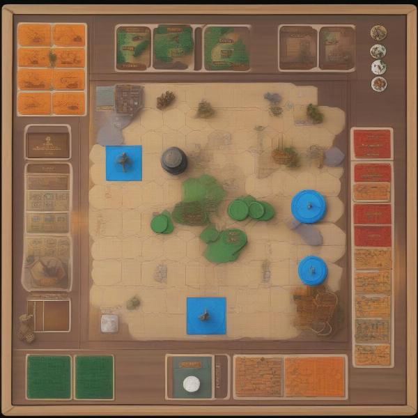 board-game-pieces-on-map